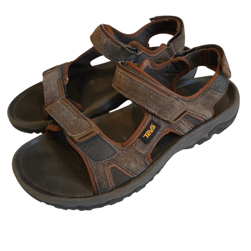Teva Katavi 2 Men's Brown Suede Walking Hiking Sandals Size 10